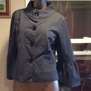 Live a little bell sleeve jacket size M